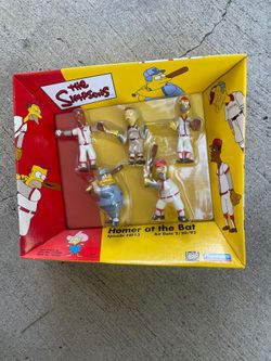The Simpsons homer At The Bat Collectible Action Figures 