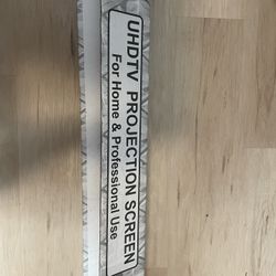 Projector screen 72” pulldown 