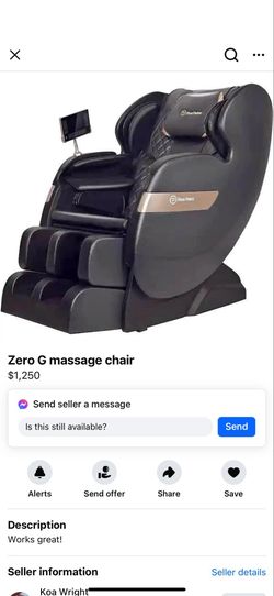 Zero G Massage Chair 