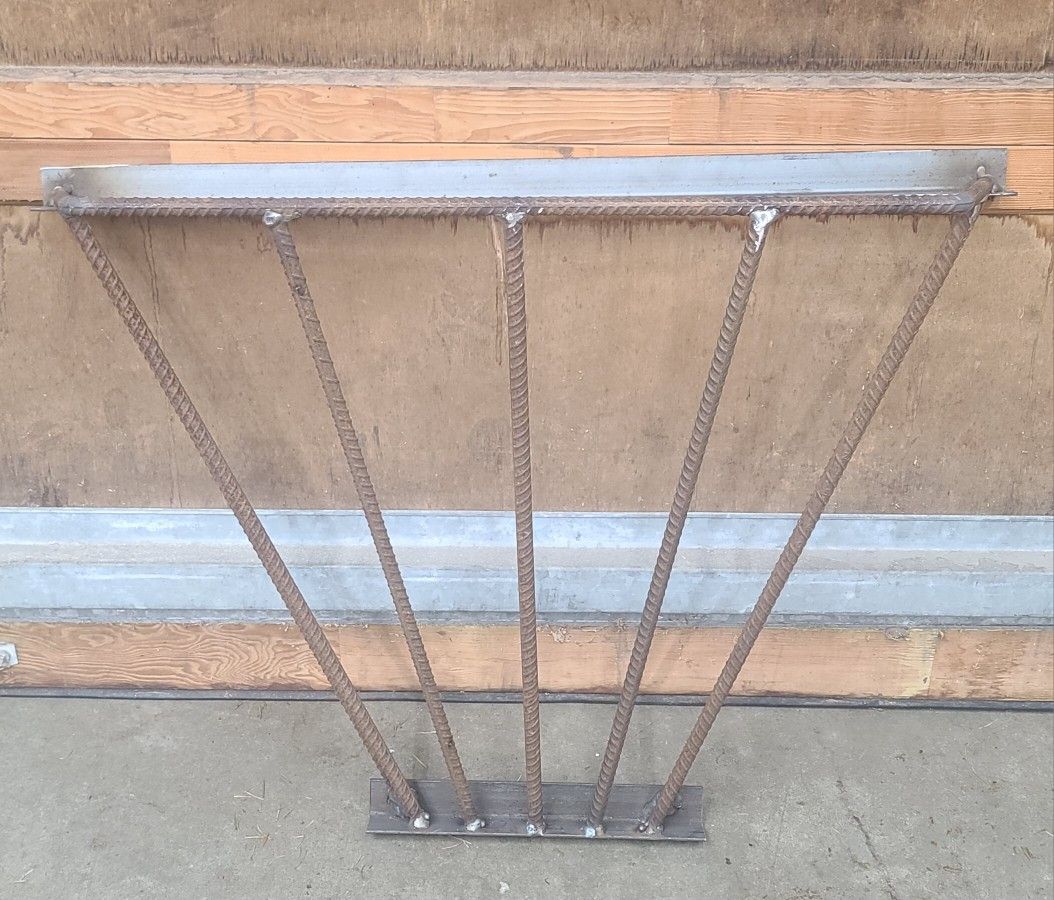 Handmade Metal Hay Feeder 