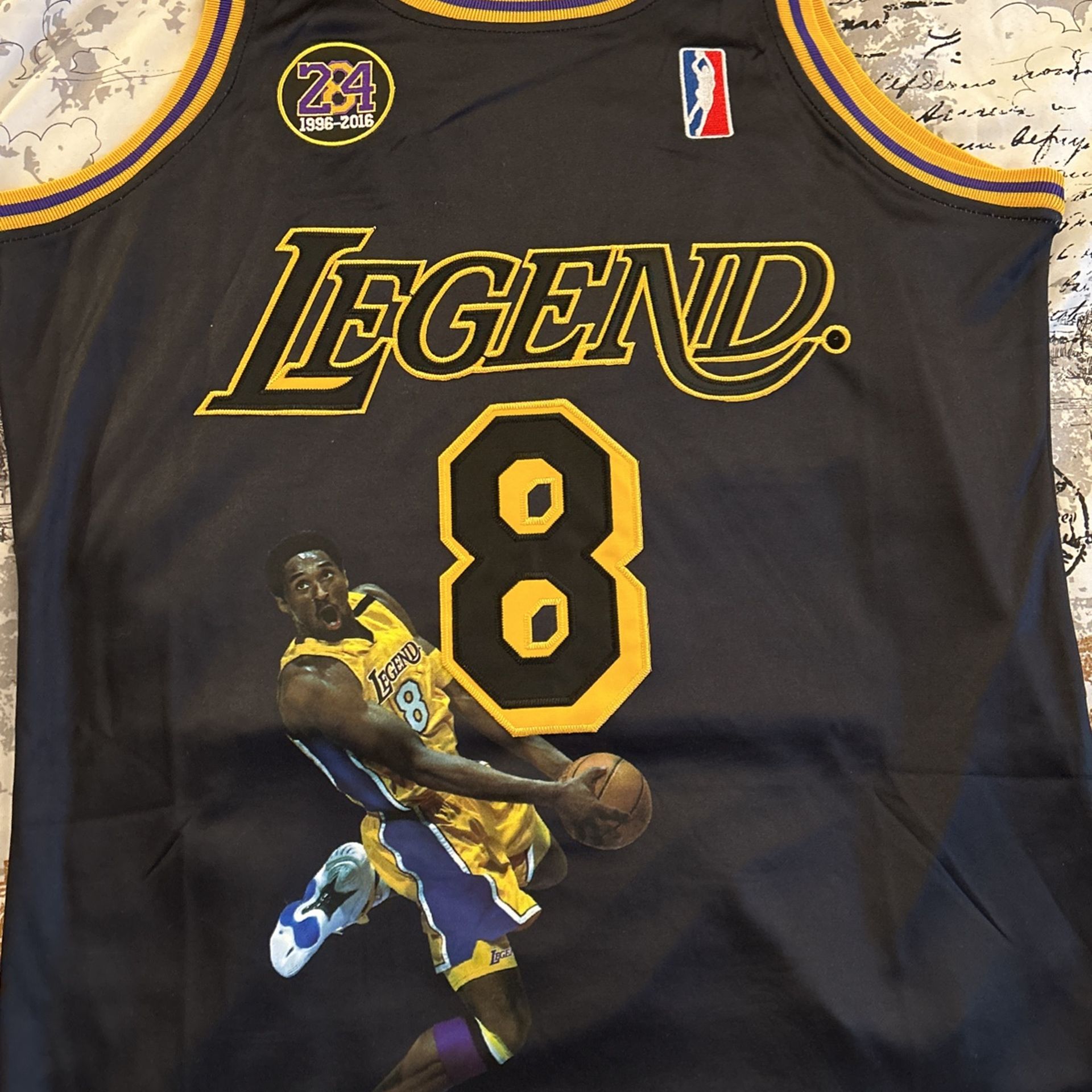 Kobe Bryant Legend Mamba Forever Jersey