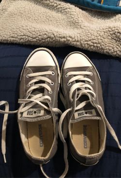 Youth size 3 grey Converse