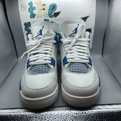 Jordan 4 Military Blue 