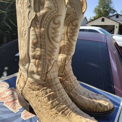 Corral Men's Crocodile Belly Cowboy Boots🐊