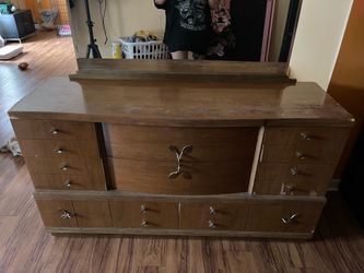 Sold wood dresser