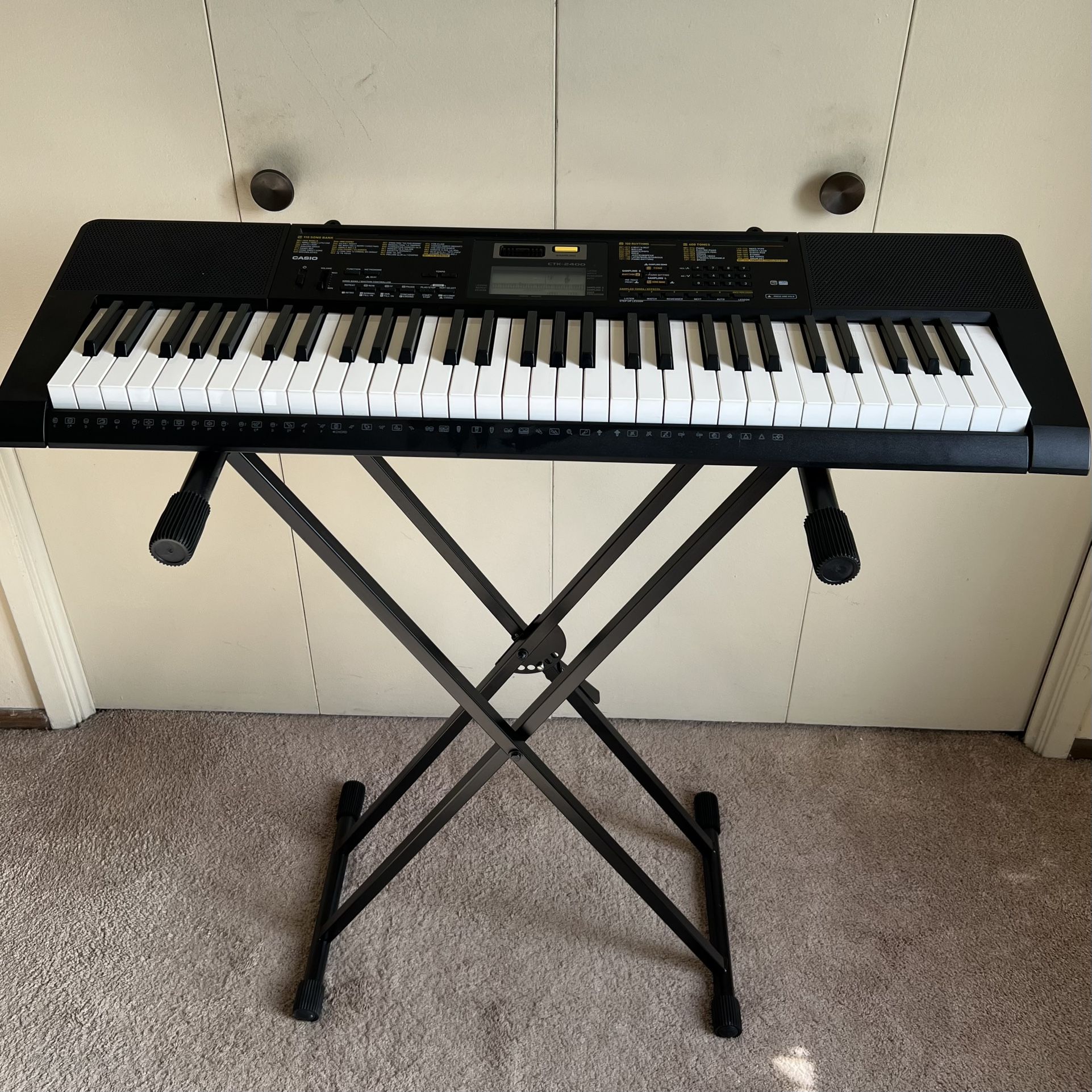 Casio Model CTK-2400 Electronic Piano