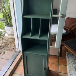 Pier 1 Imports Solid Wood Cabinet / Shelf Organizer – 53” Tall