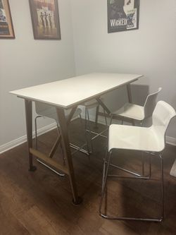 table and chairs