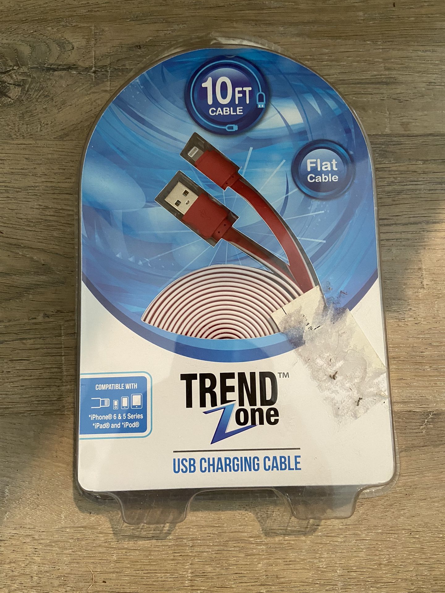 IPhone 5,6 SCA  eries, IPad, IPod 10 FT USB Charging Cable 