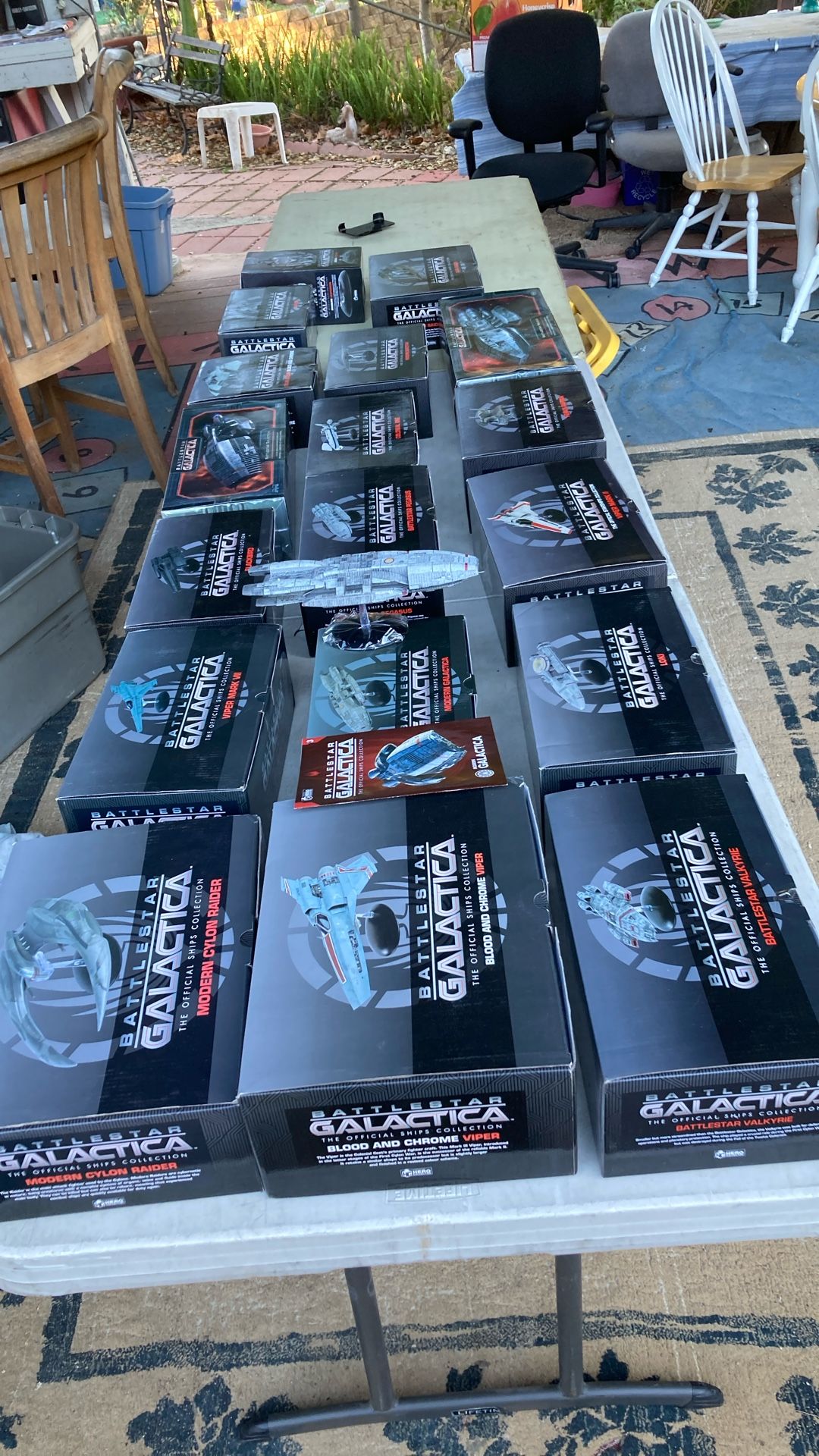 Battlestar Galactica Official Ships Collection