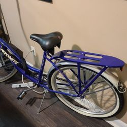 Schwinn Delmar Purple Beach Cruiser