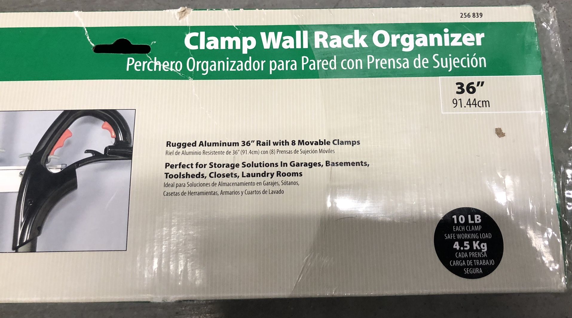 Yard Tool Wall Organizer