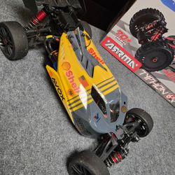 Stretched Arrma Typhon RC Car