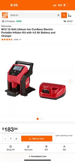 Portable Inflator Kit 