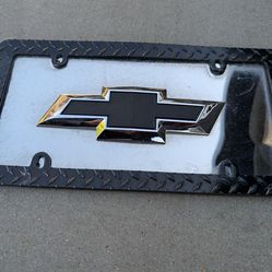 Chevrolet License Plate Emblem