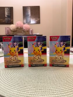 Pokemon 30th Celebration Booster Bundles