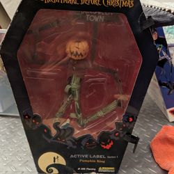 Nightmare Before Christmas Pumpkin King Figure