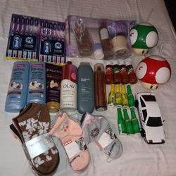 Socks, Body Lotions etc..
