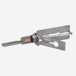 Yale-6 (6pin) 2 in 1 Pick For Yale Door Lock