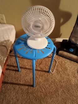 Blue plant stand