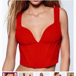 ZARA Corset Top MEDIUM  $8.