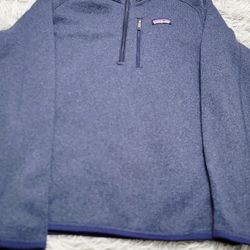 Size Medium 2017 Patagonia Better Sweater 1/4 Zip 25522FA17 Fleece Pullover.
