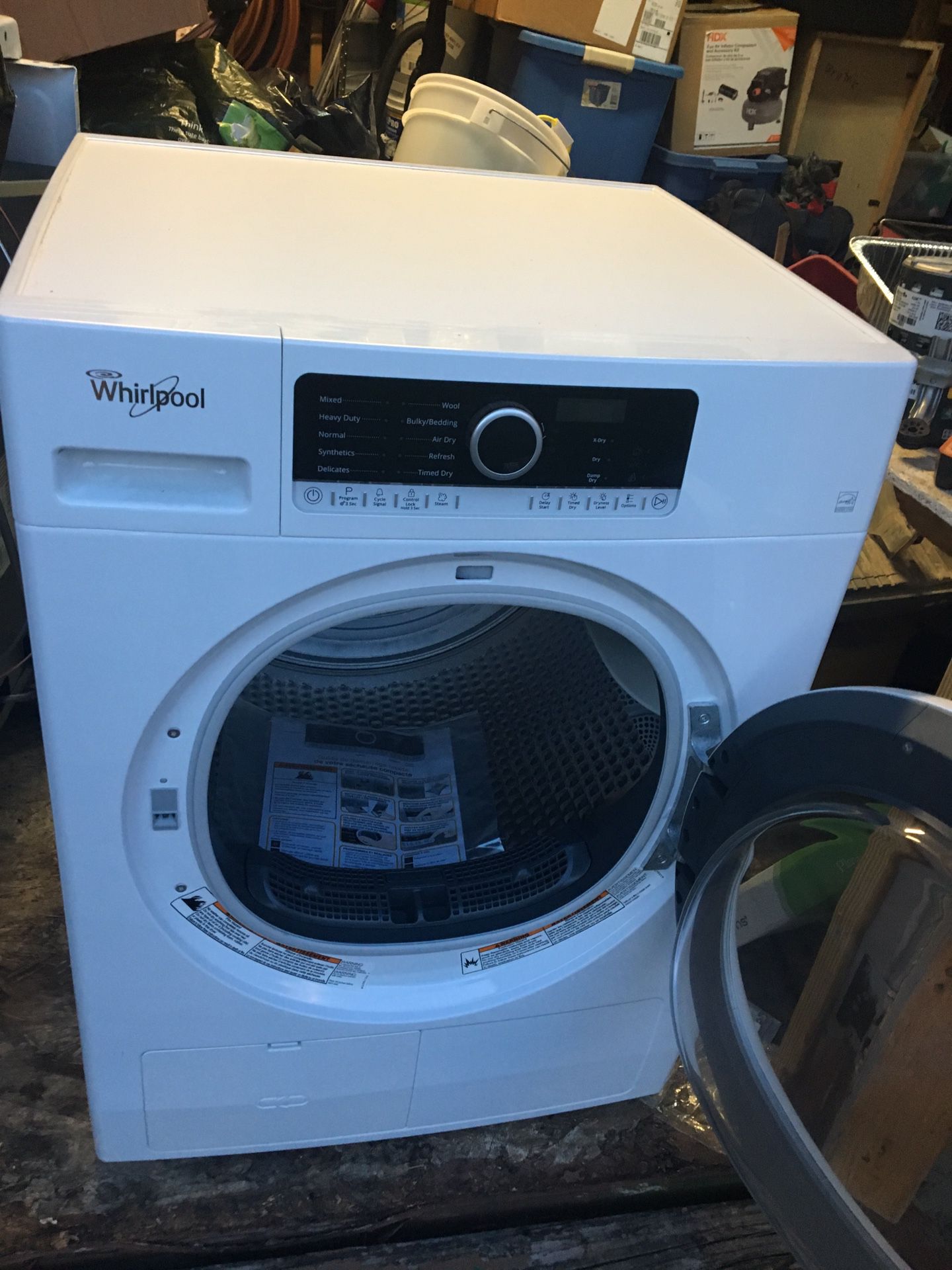WHIRLPOOL COMPACT DRYER (new)
