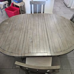 Dining Table And 4 Chairs