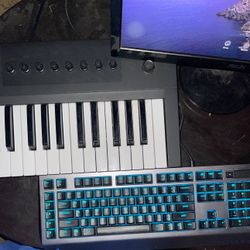 Apple Computer With Producer Equipment 