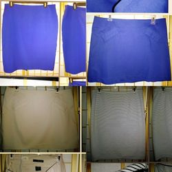 Bundle of four like new size 10 skirts (Calvin Klein, Ellen Tracy, Willi Smith)