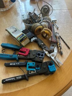 Pinzas para electricista soldadura brocas tornillos todo x 45