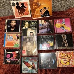 Assortment Of CDs & 1 Vintage Frank Sinatra Vinyl Record 