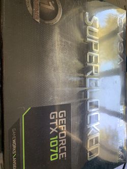 EVGA SuperClocked GEForce GTX 1070 8GB Graphic Card