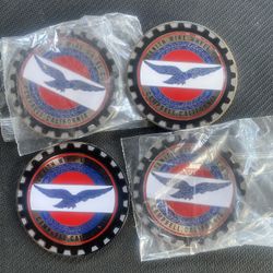 Set 4 zenith Metal Chips, New, Sell All 4 $80.00 Cash