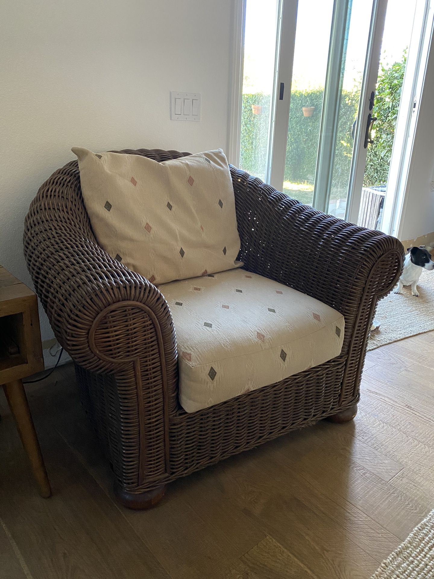 Rattan Accent Chair