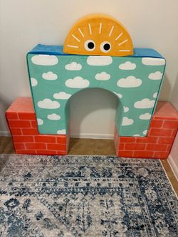 Kids Foam Play Tunnel Arch Set