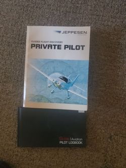 Jeppessen 'Private Pilot' Flight Discovery, plus unused log book