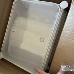 C&AHOME Cube Storage Organizer with Doors, 6-Cube Shelf, Closet Cabinet, DIY Plastic Modular Bookshelf, Storage Shelves Ideal for Bedroom,Living Room,