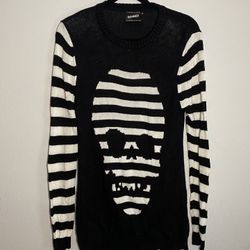 long skull sweater (Banned Apparel, medium)