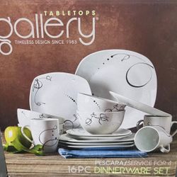 Dinner Table Plates Set