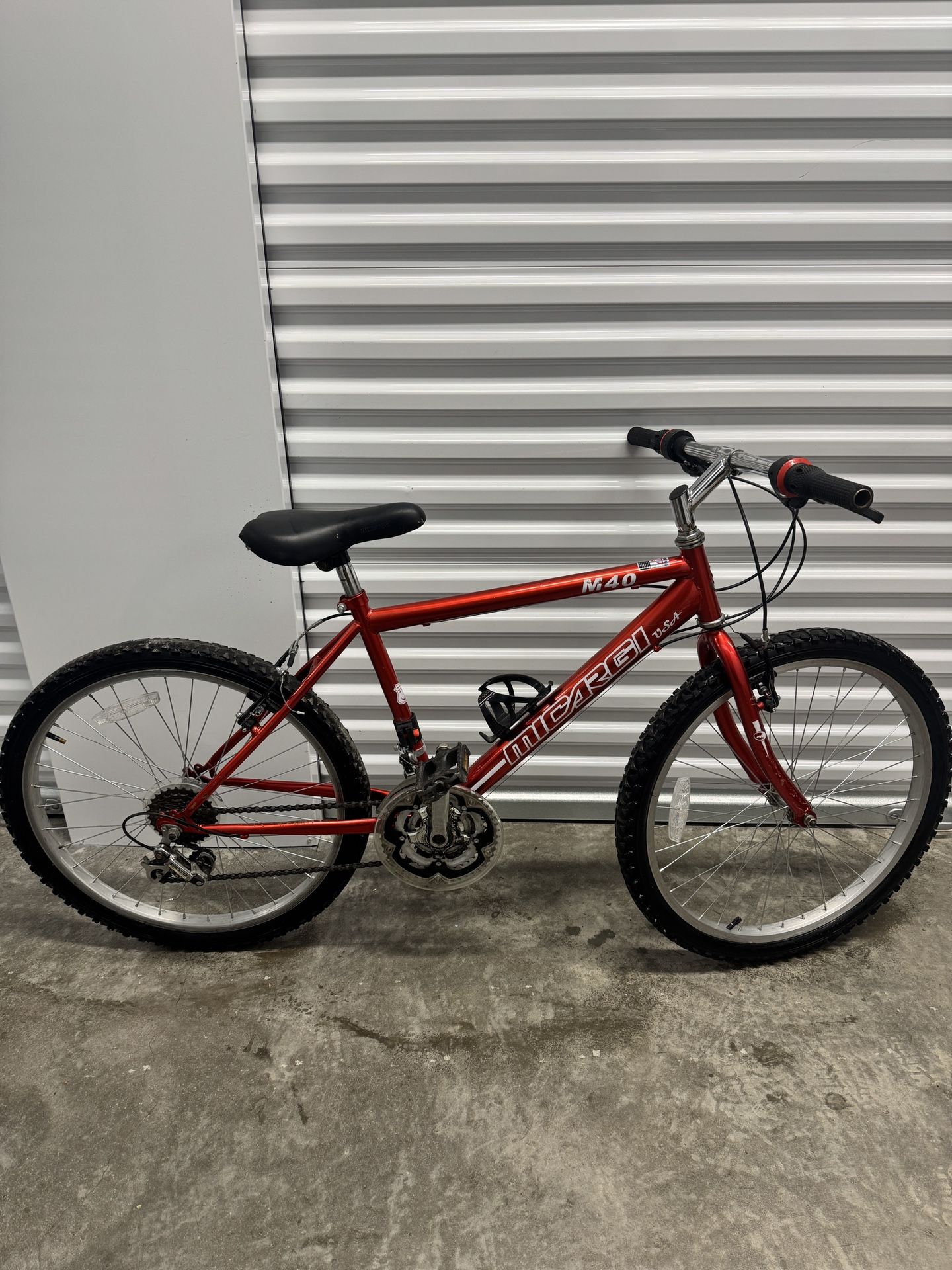 For Sale Red Mircagi M40 Mountain Bike 24” Used