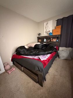 Queen size bed frame