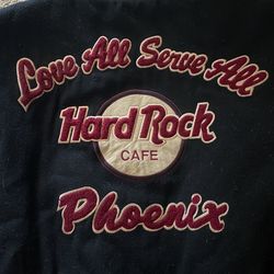 Hard Rock Cafe Letterman Jacket