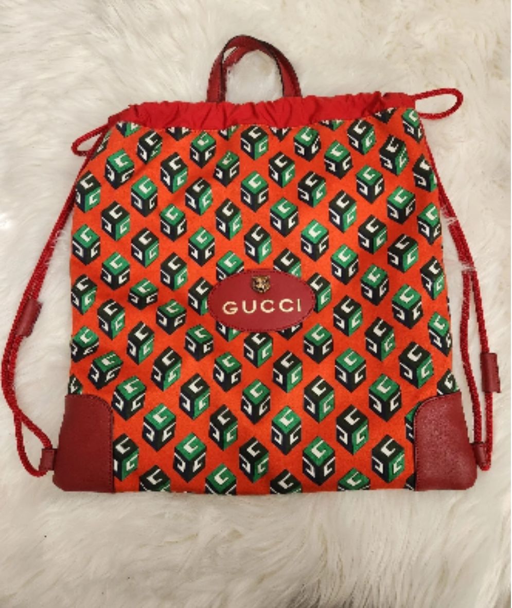 Gucci Neo Drawstring Backpack
