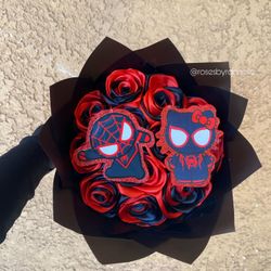 Spider Man Hello Kitty Bouquet 