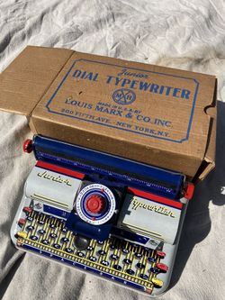 Vintage Marx Bros Tin Typewriter