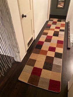 Wool 2x9’ runner