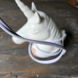 Porcelain Unicorn Lamp