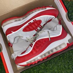 air max 98 size 3.5Y university red 