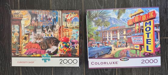 2000 piece puzzles $8 each